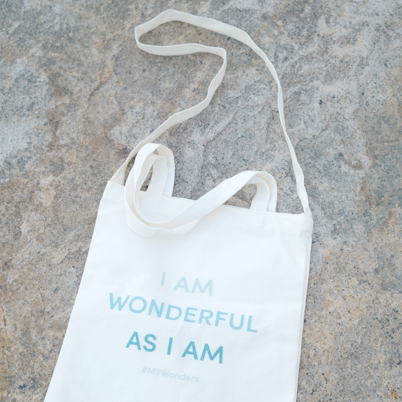 "I am Wonderful as I am" Tote Bag 帆布環保購物袋
